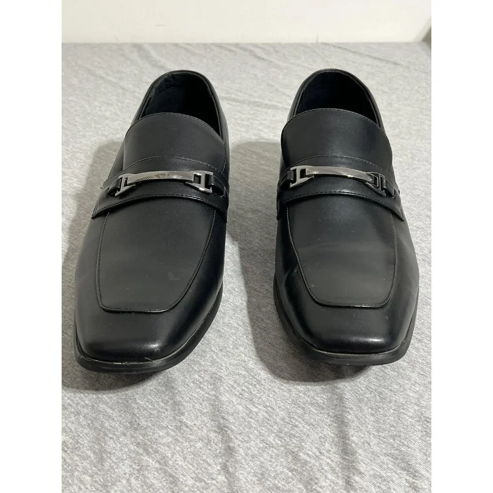 Perry‎ Ellis Shoes Mens Size 13 Black Stewart Ultra Foam Loafers PEAC12054M-1M